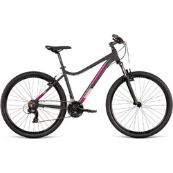 Dema Tigra 1 Mountain Bike 27.5" Αλουμινίου με 21 Ταχύτητες Μαύρο Ροζ