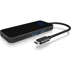 RaidSonic Icy Box IB-DK4025-CPD USB-C Docking Station με HDMI 4K PD