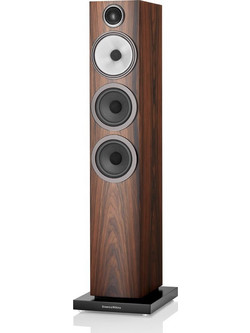 Bowers & Wilkins 704 S3 Ζεύγος Ηχείων Hi-Fi Δαπέδου 150W 3 Δρόμων Mocha