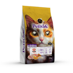 Petiva Cat Food Sterilised Fish 1.5kg