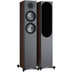 Monitor Audio Bronze 200 Ζεύγος Ηχείων Hi-Fi Δαπέδου 120W 2.5 Δρόμων Walnut