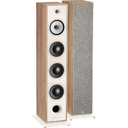 Triangle Borea BR09 Ζεύγος Ηχείων Hi-Fi Δαπέδου 170W 3 Δρόμων Light Oak