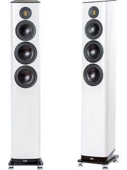 Elac Vela FS 409.2 Ζεύγος Ηχείων Hi-Fi Δαπέδου 280W 3 Δρόμων White