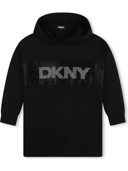 DKNY Παιδικό Φόρεμα Μαύρο D60256-09B