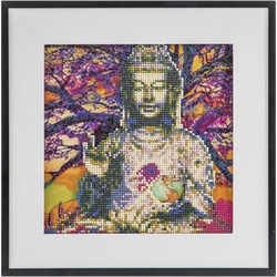Diamond Dotz Buddha Καμβάς Diamond Painting 30x30cm CR1037-GE