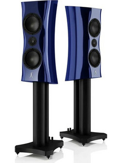 Estelon XC MKii Ζεύγος με Βάσεις Ηχείων Hi-Fi Δαπέδου 150W Blue Cobalt Liquid Gloss