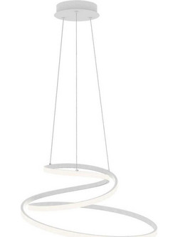 LUCE Ambiente Led-Coaster-S-BCO Κρεμαστό Φωτιστικό Οροφής Μονόφωτο LED Λευκό