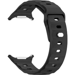 Techsuit W055 Λουράκι Σιλικόνης Black (Samsung Galaxy Watch Ultra)