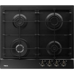 Teka GSC 64320 RBC Anthracite Black Εστία Αερίου Αυτόνομη με Λειτουργία Κλειδώματος