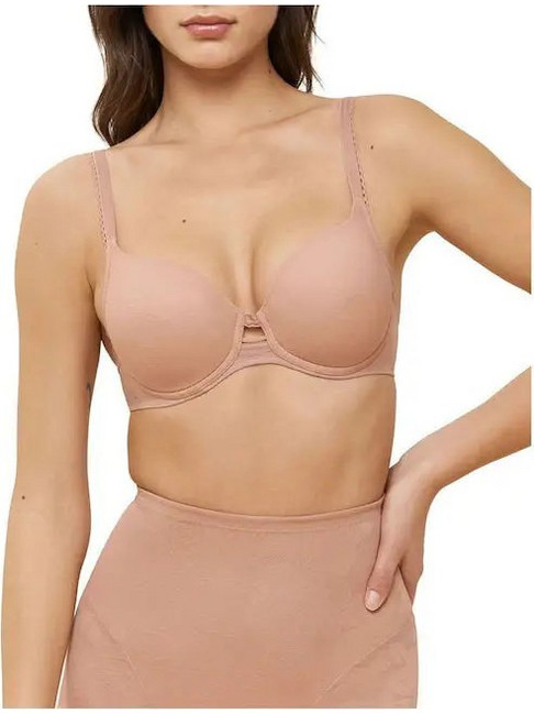 Triumph Rose Sensation Σουτιέν Minimizer με Ελαφριά Ενίσχυση με Μπανέλα Nude 10205990-7575