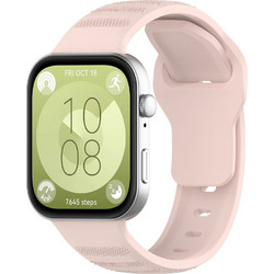 Techsuit W050 Λουράκι Σιλικόνης Pink (Huawei Watch Fit 3)