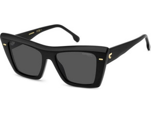Carrera CA3046/S 807/IR Γυναικεία Γυαλιά Ηλίου Πεταλούδα Κοκάλινα Μαύρα με Μαύρο Φακό