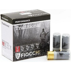 Fiocchi Traditional Performance Φυσίγγια Δράμια 12Cal 70mm 34gr 25τμχ
