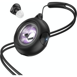 Hoco EW71 Mini Donut Ακουστικά Bluetooth In Ear Black