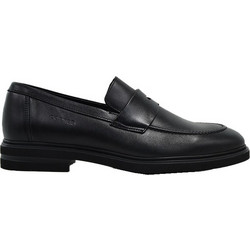 Softies Ανδρικά Μοκασίνια Loafers Δερμάτινα Μαύρα 6294