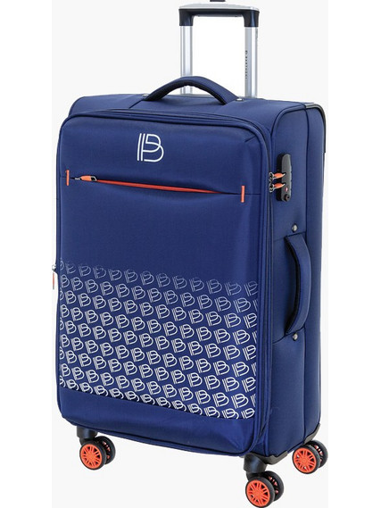 Bartuggi 724-2362.60 Βαλίτσα Μεσαία 67x42x28cm με 4 Ρόδες Μπλε