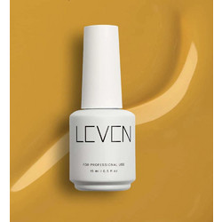 Leven 224 Mustard Ημιμόνιμο Βερνίκι Νυχιών 15ml