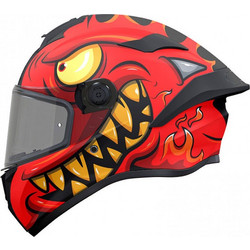 MT Targo S Angeldemon B2 Red Κράνος Μηχανής Full Face 1450gr