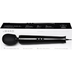 Le Wand Powerful Plug-In Δονητής Μασάζ 34cm Μαύρος