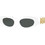 Versace VE4480U 314 Γυναικεία Γυαλιά Ηλίου Cat Eye Κοκάλινα Λευκά με Μαύρο Φακό
