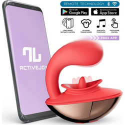IntoYou Rondy Stimulator Κλειτοριδικός Δονητής για Ζευγάρια με App Control 8.8cm Κόκκινος