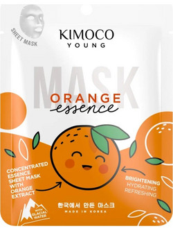 Kimoco Young Orange Sheet Μάσκα Προσώπου για Ενυδάτωση 25ml