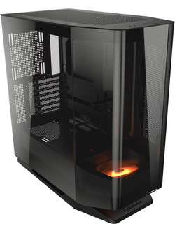 Cougar FV270 Black Gaming Midi Tower Κουτί Υπολογιστή RGB με Πλαϊνό Παράθυρο