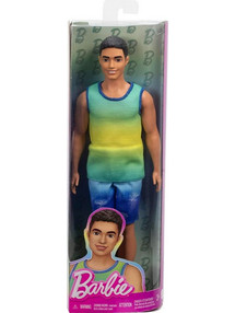Mattel Barbie Fashionistas Ken 236 Ombre Tank Jean Shorts