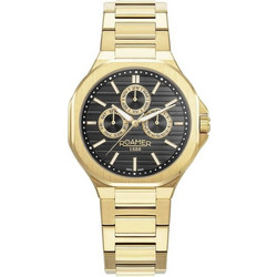 Roamer Spirit of Time Ανδρικό Ρολόι με Χρυσό Μεταλλικό Μπρασελέ 995989488520