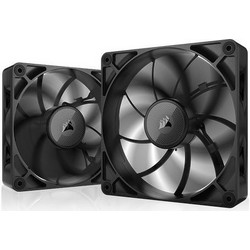Corsair iCUE Link RX140 Max Case Fan 140mm με Σύνδεση 4-Pin PWM 2τμχ Black