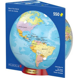 Puzzle Eurographics Map Of The World 550 Κομμάτια