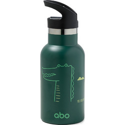 Abo You Croc My World Παιδικό Παγούρι Θερμός Ανοξείδωτο BPA Free Κυπαρισσί 350ml