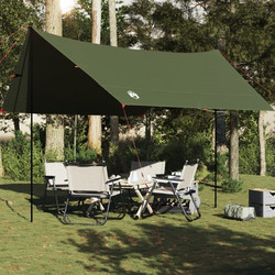 vidaXL Σκίαστρο Παραλίας Πράσινο 462x306x211cm 4009609