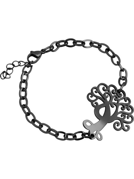 Silverline Γυναικείο Βραχιόλι Αλυσίδα από Ατσάλι 0230424402