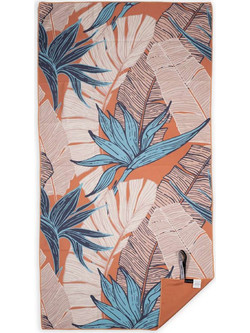 Espree Flora Πετσέτα Θαλάσσης Microfiber Σομόν 80x160cm 24068