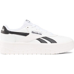 Reebok Court Advance Surge Γυναικεία Sneakers Flatforms Λευκά Μαύρα 100202648