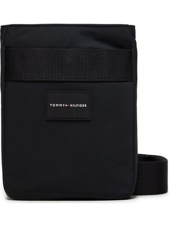 Tommy Hilfiger Func Ανδρική Τσάντα Ώμου / Χιαστί Μαύρη AM0AM12468-BDS