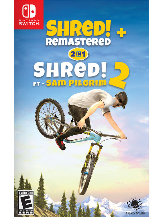 Shred Remastered & Shred 2 Ft Sam Pilgrim Key Nintendo Switch