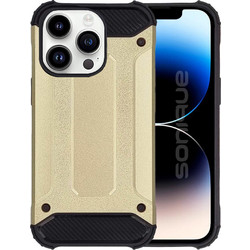 Sonique Heavy Armor Back Cover Gold (iPhone 13 Pro)