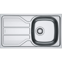 Franke Flash FLN 611-78 Ένθετος Νεροχύτης Inox Αντιστρεφόμενος Σατινέ 78-43.5cm