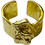 RO Accessories Γυναικείο Δαχτυλίδι Xρυσό R095