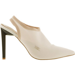 Kendall + Kylie Olly Γόβες Suede Slingback με Τακούνι Στιλέτο Εκρού KKS.0S1.080.199