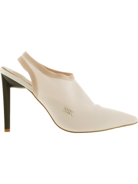 Kendall + Kylie Olly Γόβες Suede Slingback με Τακούνι Στιλέτο Εκρού KKS.0S1.080.199