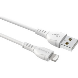 Borofone BX51 Triumph USB-A to Lightning Cable 1m White 6931474743909