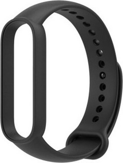 Amazfit Λουράκι Σιλικόνης Blac (Amazfit Band 5)