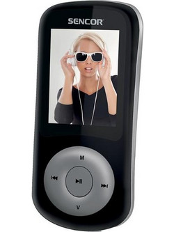 Sencor SFP 5870 MP4 Player 8GB με Οθόνη 1.8" & Ραδιόφωνο Μαύρο Γκρι