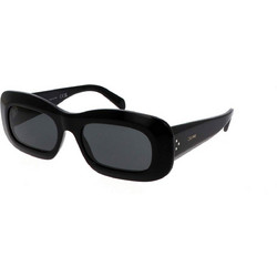 Celine CL40294I 01A Γυναικεία Γυαλιά Ηλίου Ορθογώνια Κοκάλινα Μαύρα με Μαύρο Φακό