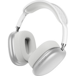 Hoco Cool Shadow ESD15 Ασύρματα Bluetooth Ακουστικά Over Ear Ασημί