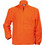 Fageo Ανδρική Ζακέτα Fleece με Φερμουάρ Πορτοκαλί 614