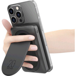 Veger MagOn Pro Wireless Magsafe Power Bank 10000mAh 22.5W με Θύρα USB-C Black